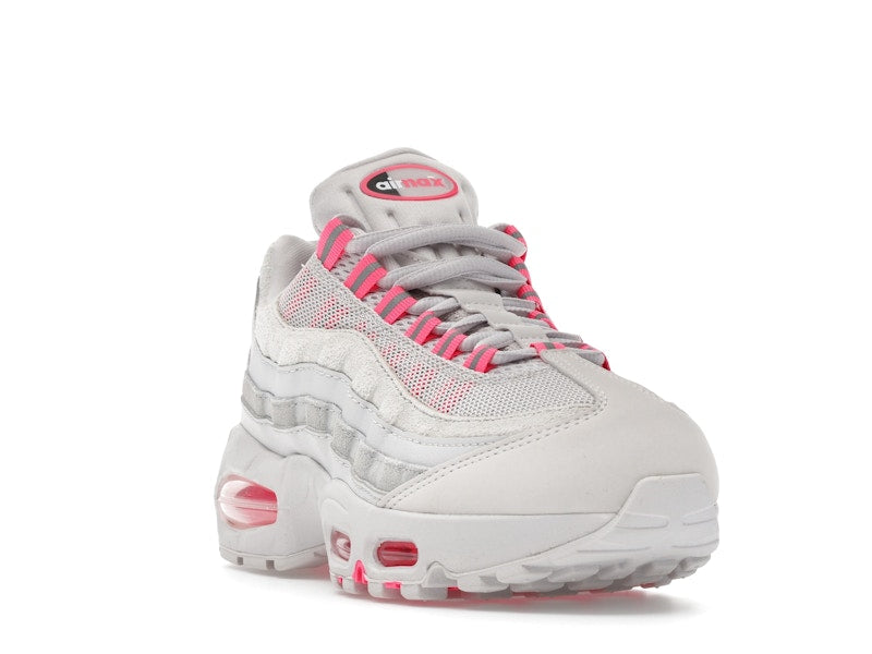 Nike Air Max 95 Og Big Bubble Vast Grey Hyper Pink Womens - Vast Grey/Hyper Pink/Pure Platinum/Platinum Tint/Black - IB6396-002 - 07