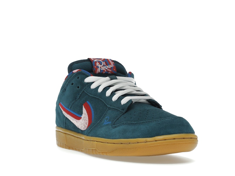 Nike Sb Dunk Low Parra F F 2019 - Midnight Turquoise/Pink Rose - CN4504-300 - 07