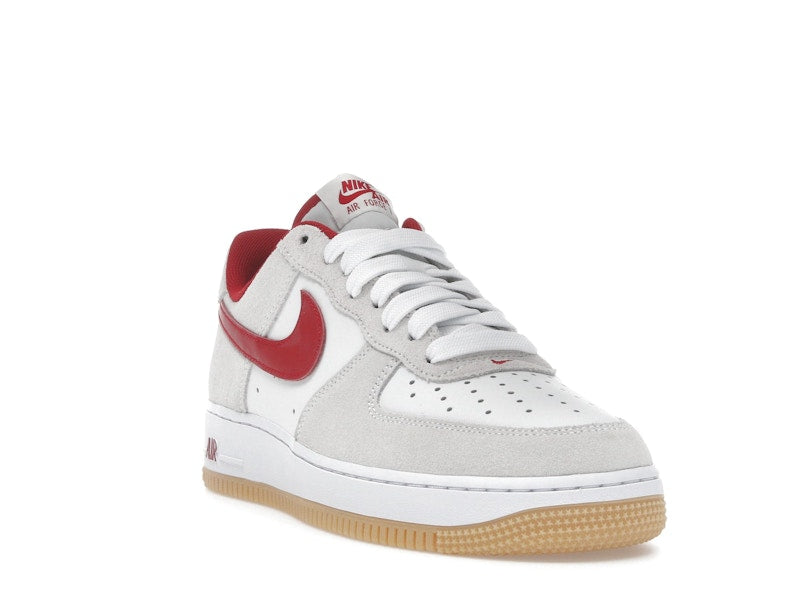 Nike Air Force 1 Low '07 LV8 Summit White Varsity Red Gum