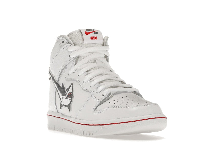 Nike SB Dunk High Oski Great White - White/Cool Grey-White-White - DC8908-105 - 07