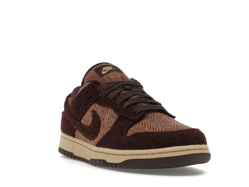 Nike Dunk Low Harris Tweed Sesame Womens - Sesame/Violet Mist/Baroque Brown - IO0052-200 - 07