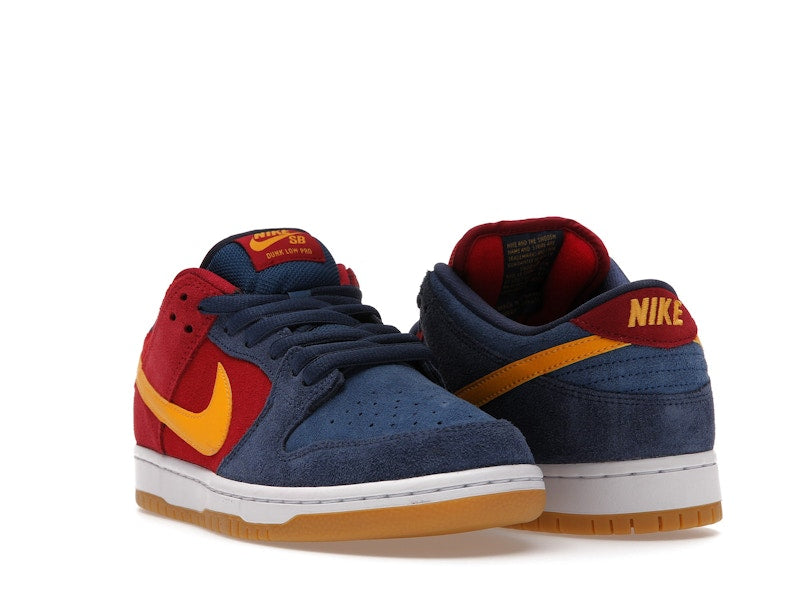 Nike Sb Dunk Low Barcelona - Maroon/Navy-Gold - DJ0606-400 - 07