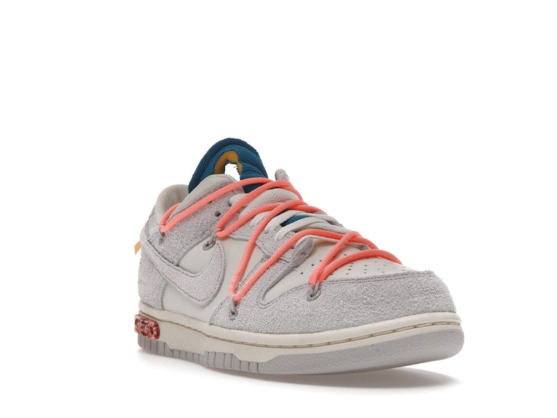 Nike Dunk Low Off White Lot 19 - Sail/Neutral Grey-Orange Pulse - DJ0950-119 - 07