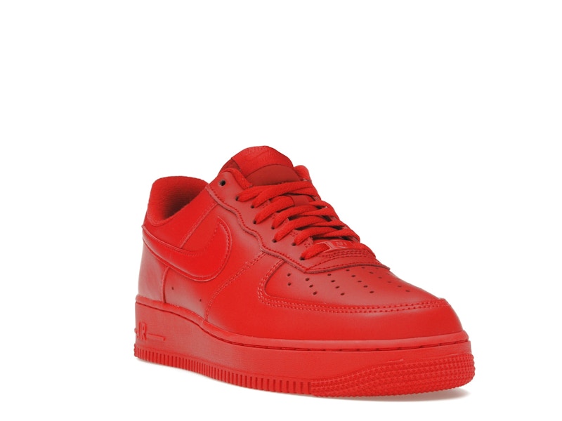 Nike Air Force 1 Low Triple Red - University Red/University Red - CW6999-600 - 07