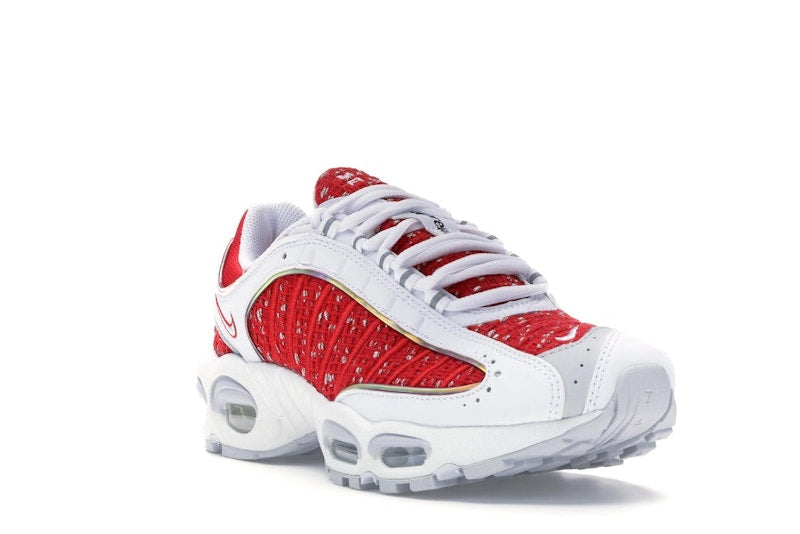 Nike Air Max Tailwind 4 Supreme White, vista a 360 gradi 7 di 36