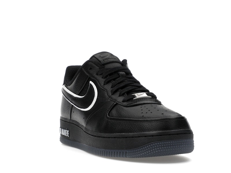 Nike Air Force 1 Low A Ma Maniere Hand Wash Cold Womens - Black/White/Black/Black - HF4084-001 - 07