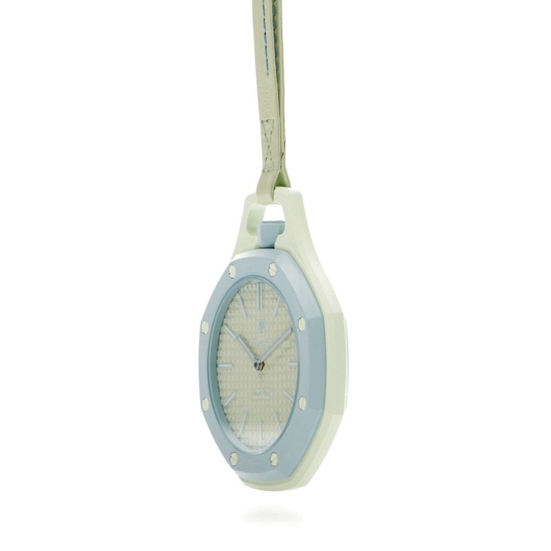 Swatch x Audemars Piguet AP Bioceramic Royal Pop Blaue Acht SSX03L101N, vista a 360 gradi 7 di 36