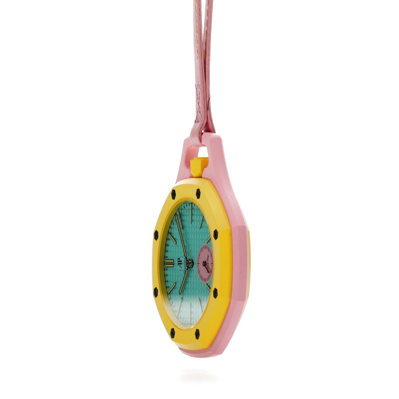Swatch x Audemars Piguet AP Bioceramic Royal Pop Savonnette Otg Roz SSX03J100N, vista a 360 gradi 7 di 36