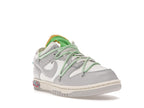 Nike Dunk Low Off White Lot 7 - Sail/Neutral Grey-Vapor Green - DM1602-108 - 07
