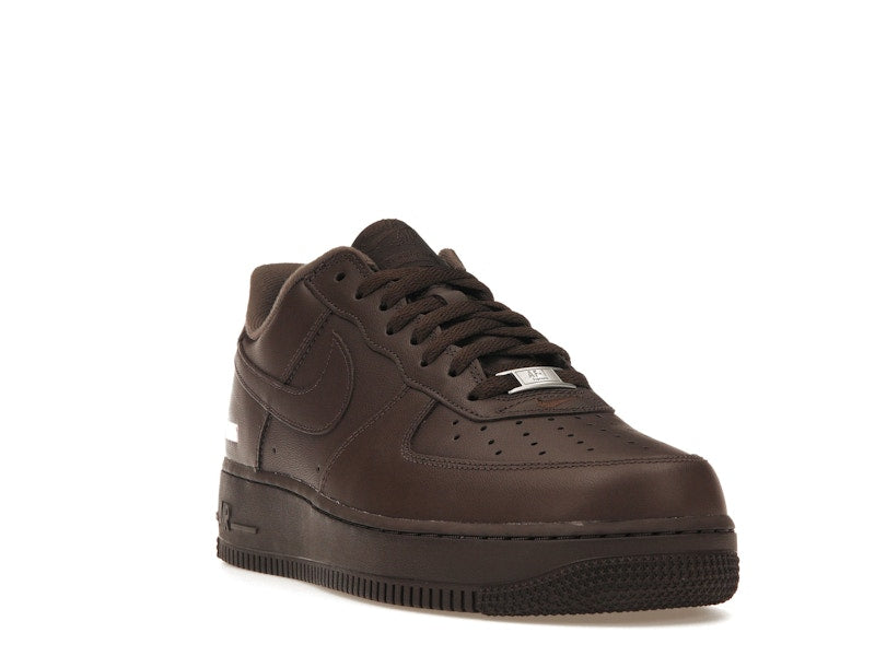 Nike Air Force 1 Low Supreme Baroque Brown, vista a 360 gradi 7 di 36