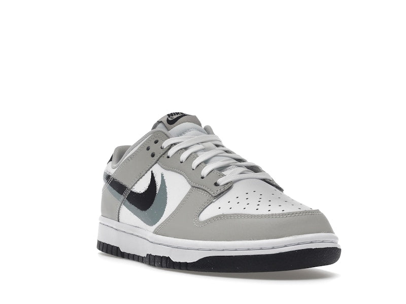 Nike Dunk Low Stencil Swoosh - White/Light Stone/Black - FD0661-100 - 07