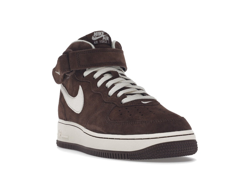 Nike Air Force 1 Mid Qs Chocolate - Chocolate/Cream - DM0107-200 - 07