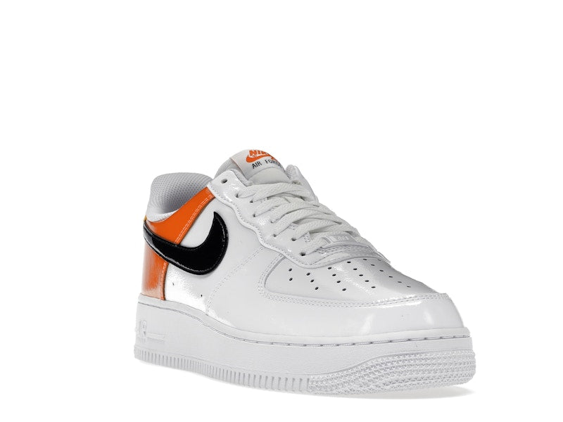 Nike Air Force 1 Low '07 Essential White/Brilliant Orange (Donna)