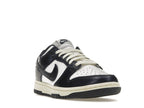 Nike Dunk Low Vintage Navy Womens - White/Midnight Navy-Coconut Milk - FN7197-100 - 07