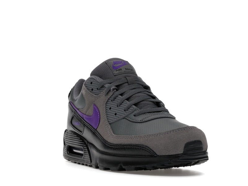 Nike Air Max 90 Iron Grey Wild Grape, vista a 360 gradi 7 di 36