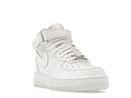 Nike Air Force 1 Mid Triple White (W) - White/White-White - DD9625-100/366731-100 - 07