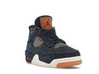 Air Jordan 4 Retro Levis Denim - Denim/Denim-Sail-Game Red - AO2571-401 - 07