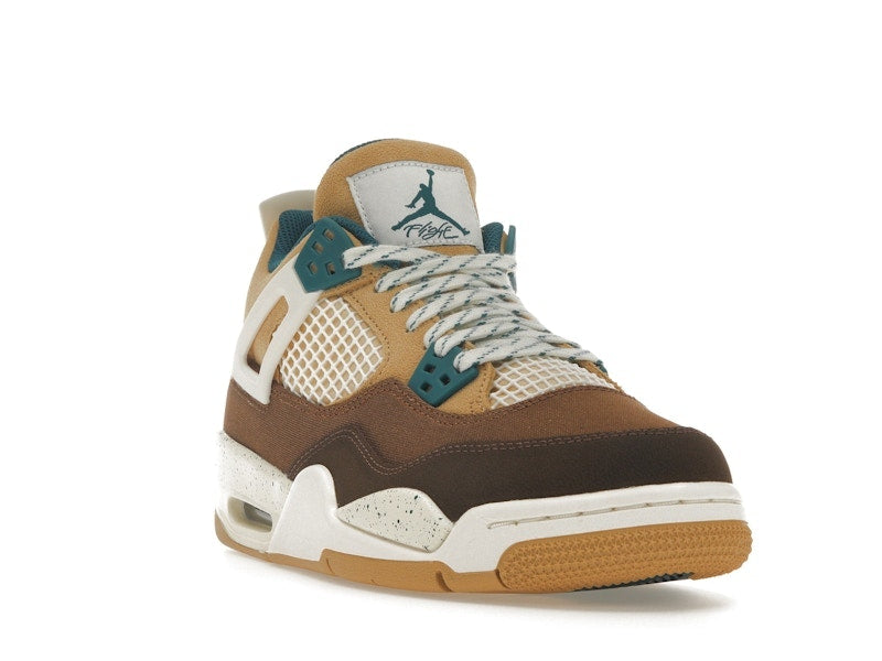 Air Jordan 4 Retro Cacao Wow (GS) - Cacao Wow/Geode Teal/Ale Brown/Twine/Sail/Luminous Green - FB2214-200 - 07