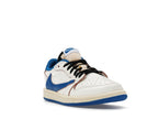 Air Jordan 1 Retro Low OG SP Fragment X Travis Scott Sail Military Blue (PS)