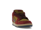 Nike SB Dunk Low Dark Team Red Olive Flak, vista a 360 gradi 8 di 36