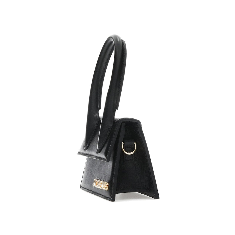 Jacquemus Le Chiquito Top Handle Bag Black, vista a 360 gradi 8 di 36