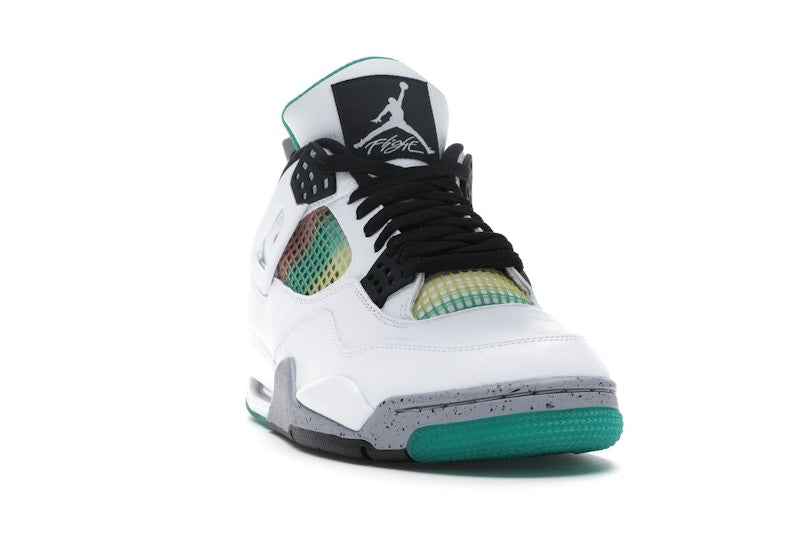 Air Jordan 4 Retro Rasta (W) - White/University Red-Lucid Green-Black - AQ9129-100 - 08