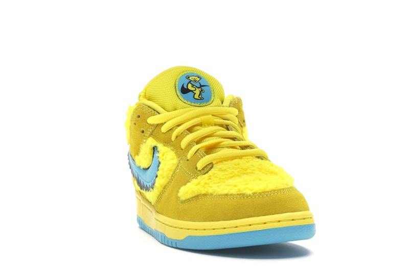 Nike Sb Dunk Low Grateful Dead Bears Yellow - Opti Yellow/Blue Fury - CJ5378-700 - 08