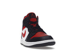 Air Jordan 1 Mid White Black Red (2022)