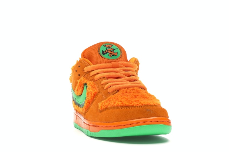 Nike Sb Dunk Low Grateful Dead Bears Orange - Bright Ceramic/Green Spark - CJ5378-800 - 08