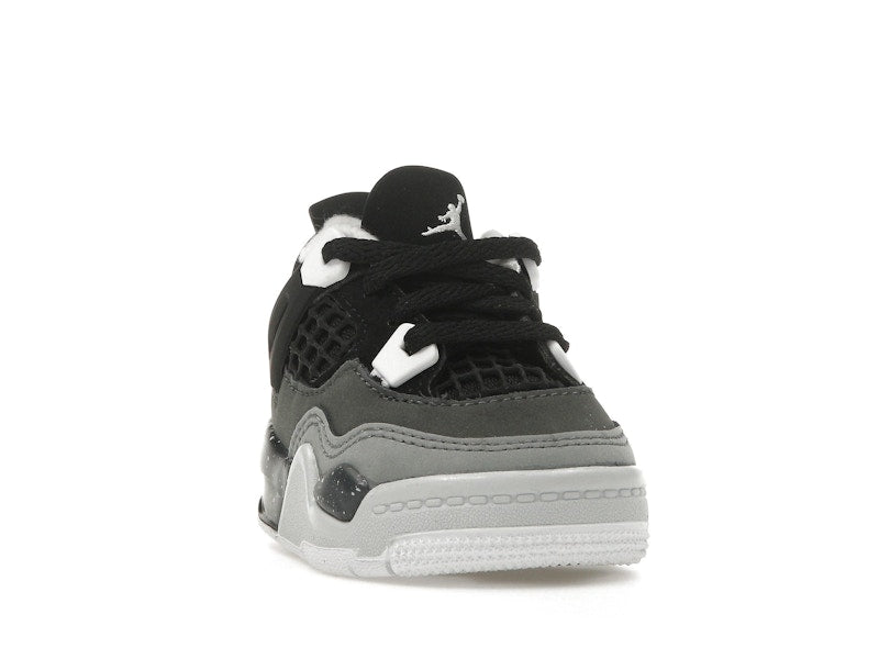 Air Jordan 4 Retro Fear 2024 (TD) - Black/White/Anthracite/Black/Pure Platinum - FV4538-002 - 08