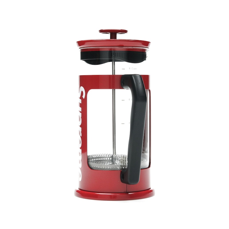 Supreme Bialetti 8 Cup French Press Red, vista a 360 gradi 8 di 36