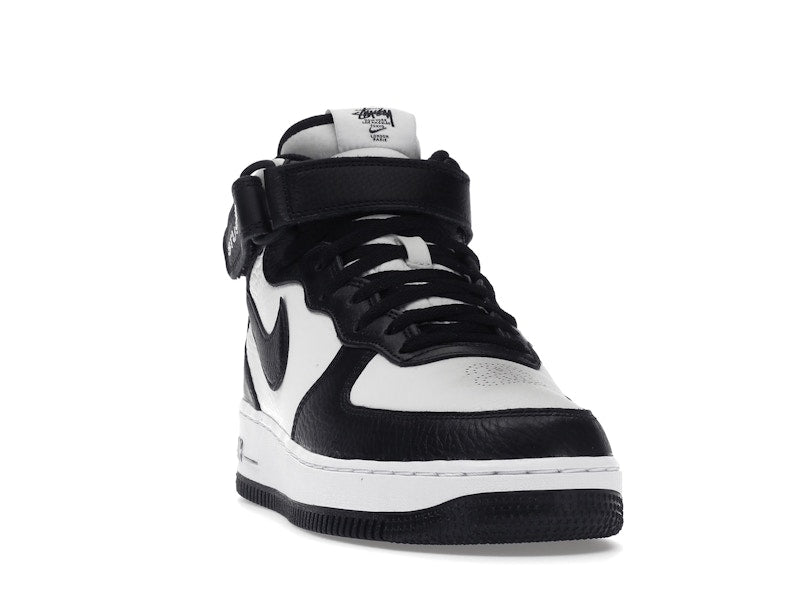 Nike Air Force 1 Mid Stussy Light Bone Black