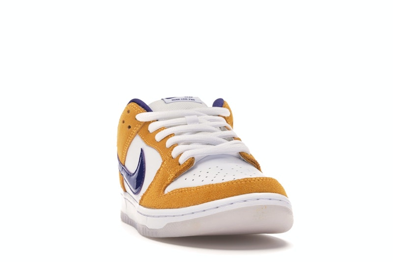 Nike SB Dunk Low Laser Orange - White/Regency Purple-Laser Orange - BQ6817-800 - 08