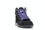 Nike SB Dunk High Black Purple Box