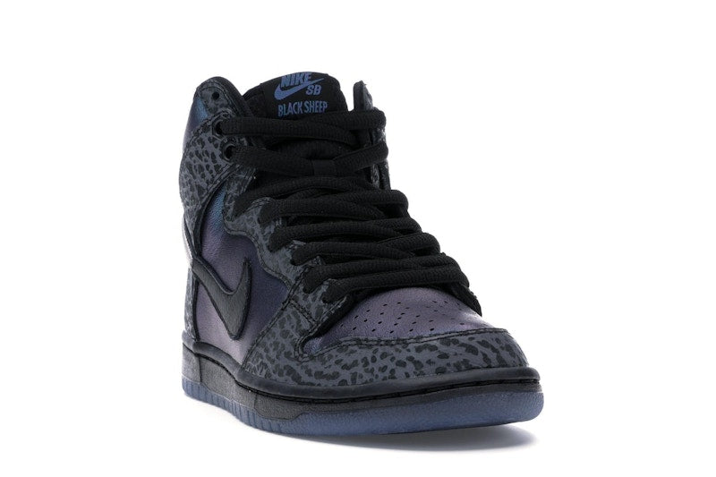 Nike Sb Dunk High Black Sheep Hornet - Black/Black-Black - BQ6827-001 - 08