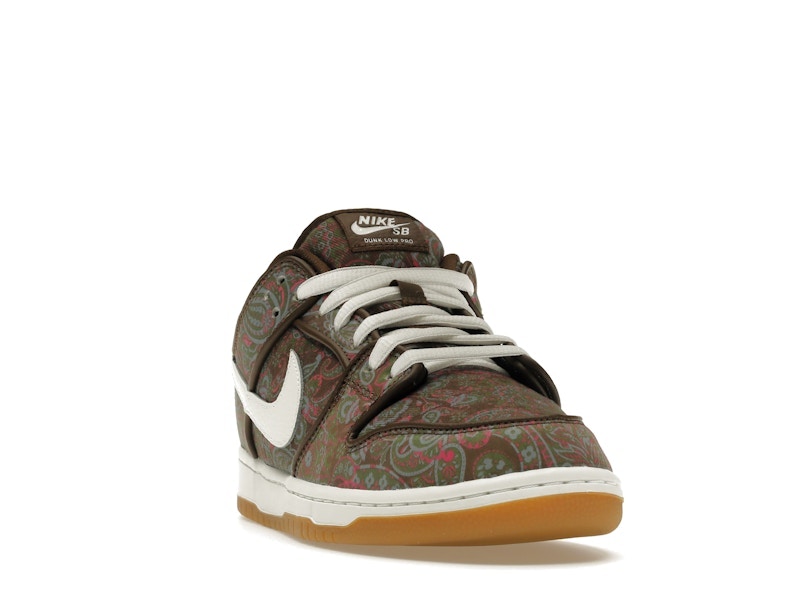 Nike Sb Dunk Low Pro Paisley Brown - Brown/Muli-Color-White-Gum - DH7534-200 - 08