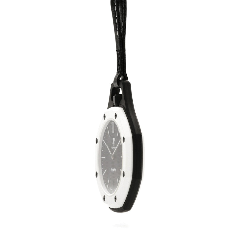 Swatch x Audemars Piguet AP Bioceramic Royal Pop Ocho Negro SSX03W101N, vista a 360 gradi 8 di 36