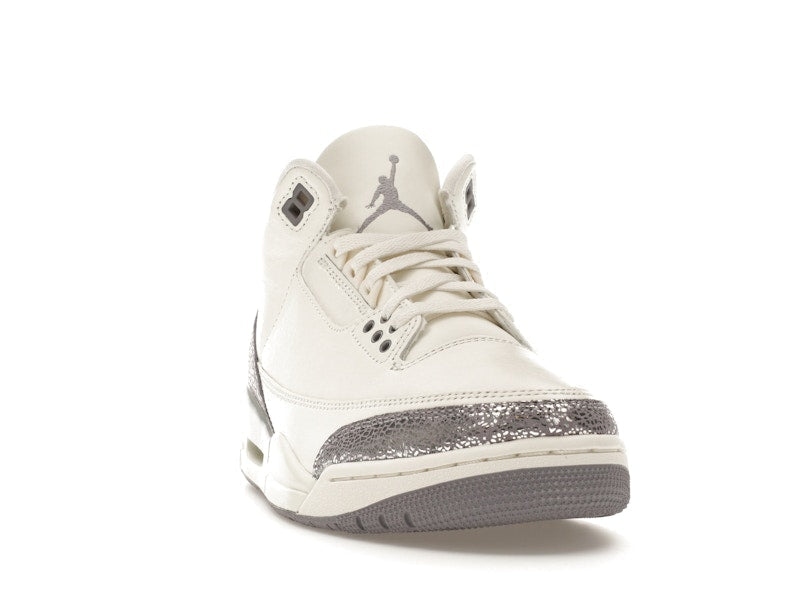 Air Jordan 3 Retro Sail Cement Grey, vista a 360 gradi 8 di 36