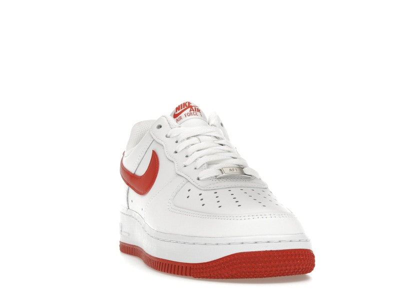 Nike Air Force 1 07 Dragon Red - White/White/Dragon Red - FJ4146-106 - 08