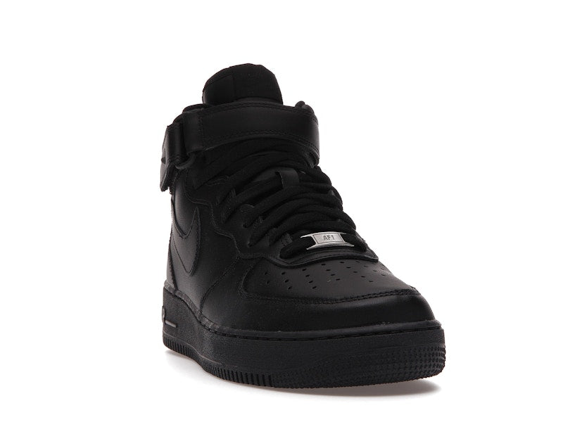 Nike Air Force 1 Mid 07 Triple Black 2021 - Black/Black - 315123-001/CW2289-001 - 08