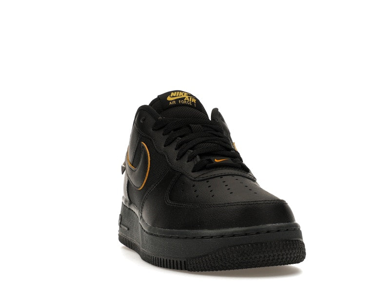 Nike Air Force 1 Low '07 Ballistic Mesh Black University Gold, vista a 360 gradi 8 di 36