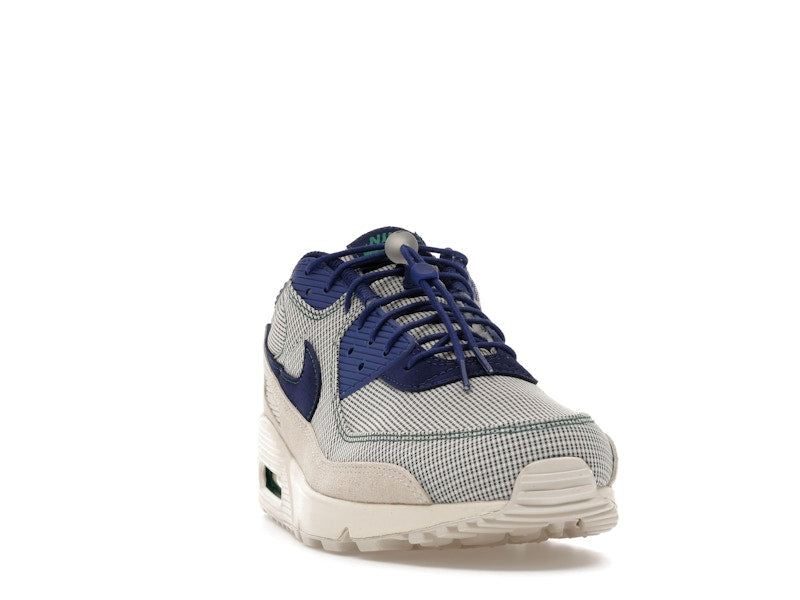 Nike Air Max 90 Coconut Milk Deep Royal Blue, vista a 360 gradi 8 di 36