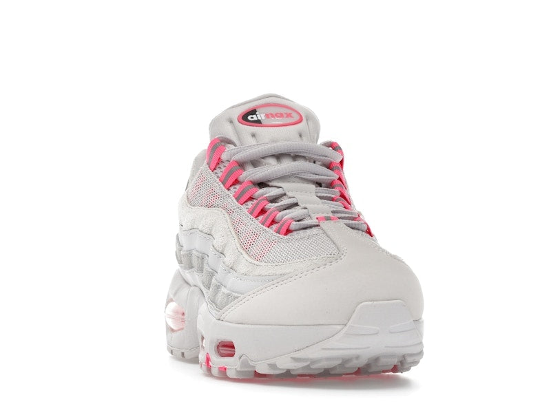 Nike Air Max 95 Og Big Bubble Vast Grey Hyper Pink Womens - Vast Grey/Hyper Pink/Pure Platinum/Platinum Tint/Black - IB6396-002 - 08