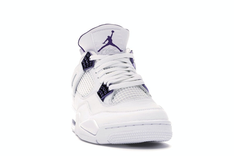 Air Jordan 4 Retro White Court Purple