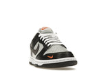 Nike Dunk Low Grey Black Orange Mini Swoosh - Black/White/Total Orange - FN7808-001 - 08