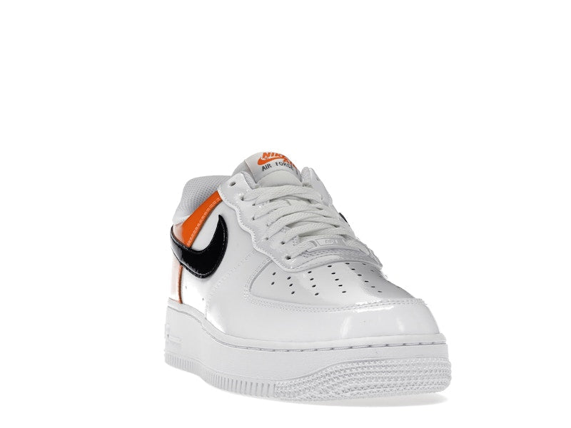 Nike Air Force 1 Low '07 Essential White/Brilliant Orange (Donna)