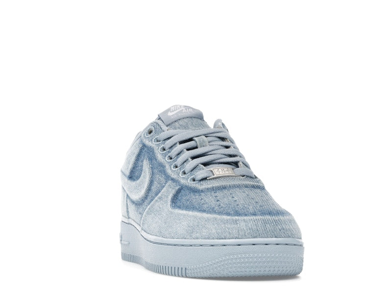 Nike Air Force 1 Low Ja Morant Denim Light Armory Blue - Light Armory Blue/White/Metallic Silver - IQ9773-400 - 08