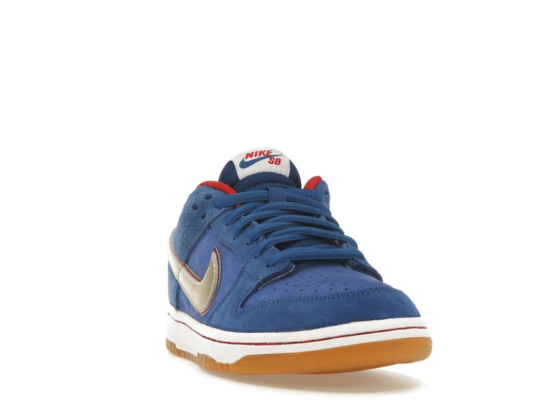 Nike Dunk Sb Low Eric Koston - Blue Ribbon/Metallic Vegas Gold-Varsity Red - nike-dunk-sb-low-eric-koston - 08