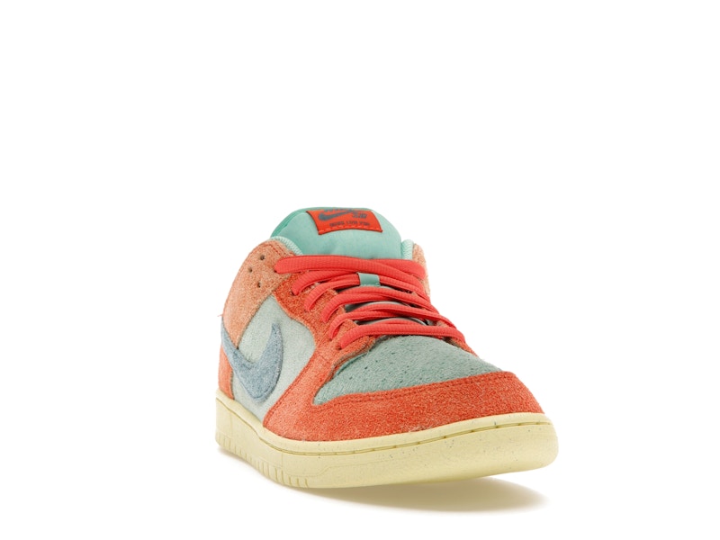 Nike Sb Dunk Low Orange Emerald Rise - Orange/Noise Aqua-Emerald Rise-Lemon Chiffon - DV5429-800 - 08