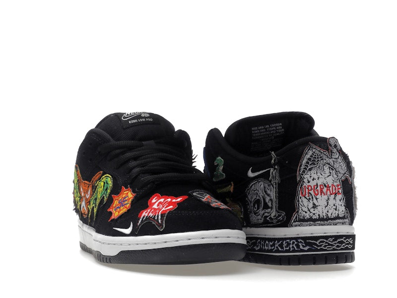 Nike Dunk Sb Low Pro Qs Neckface - Black/White-Multi Color - DQ4488-001 - 08